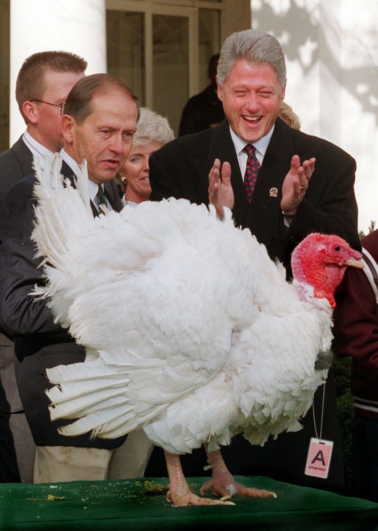 Clinton turkey pardon, 1996